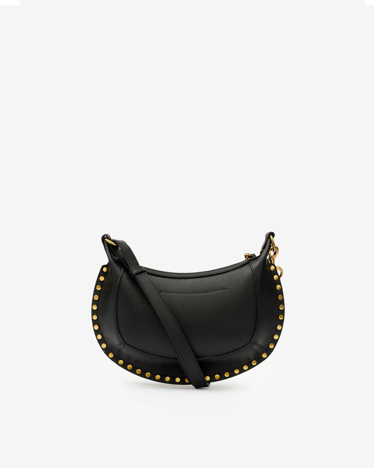 Schultertasche oskan moon aus genarbtem leder - Schwarz - Woman - 2