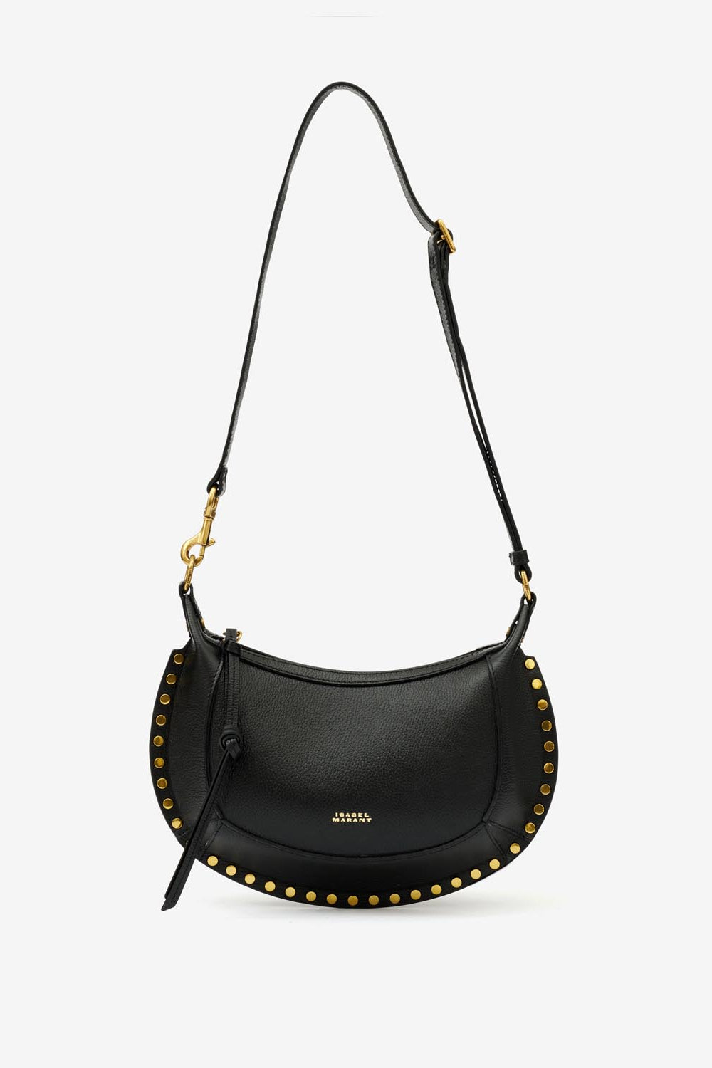 Borsa oskan moon da portare a spalla in pelle primo fiore - Nero - Woman - 5