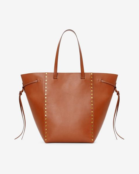 Tote bag oskan aus leder Woman Cognac 8