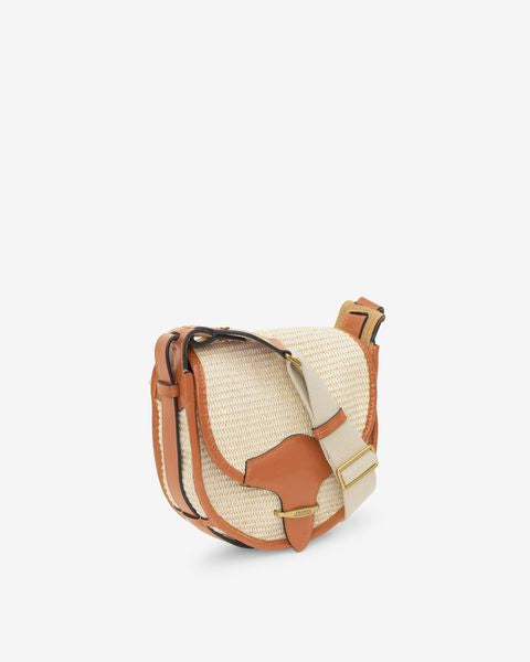 Botsy tasche Woman Natural and cognac 3