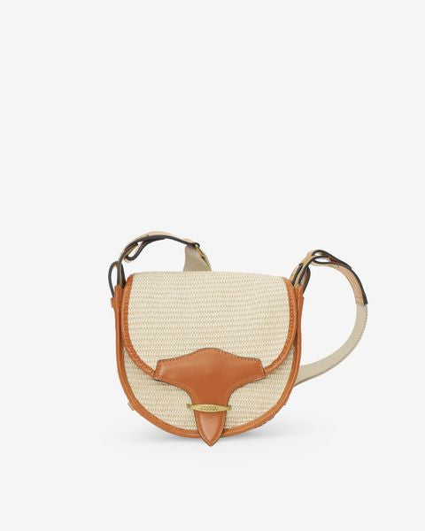 Botsy tasche Woman Natural and cognac 1