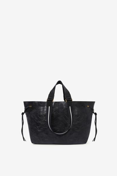 Wardy スムースレザー トートバッグ ラージ - 黒 - Woman - 5