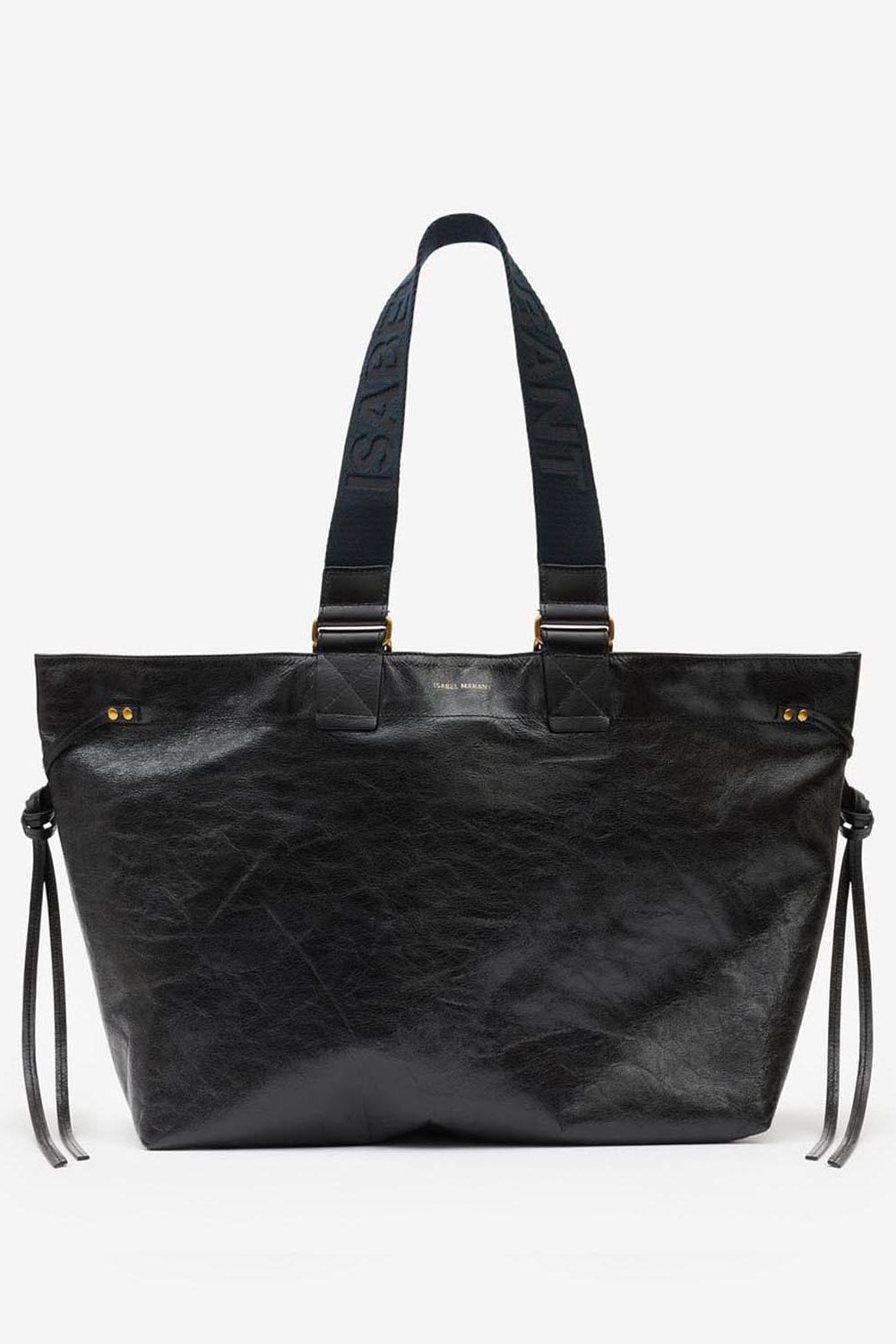 Wardy スムースレザー トートバッグ ラージ - 黒 - Woman - 11