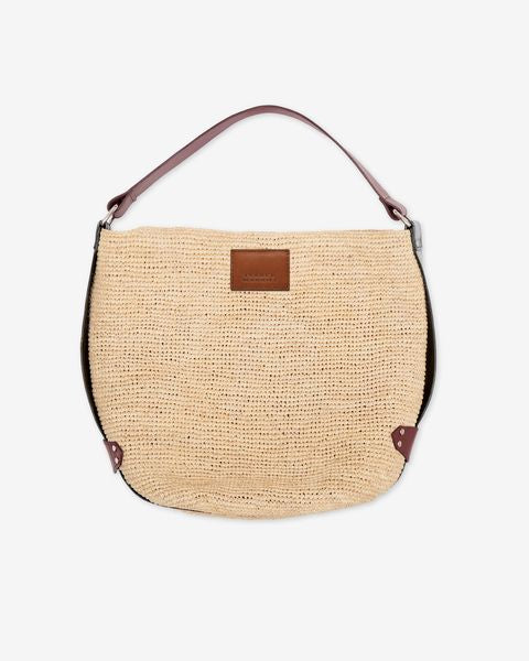 Tasche bayia Woman Natural and cognac 5