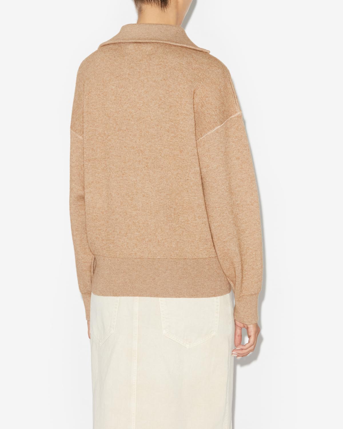 Azra sweater Woman Camel 5