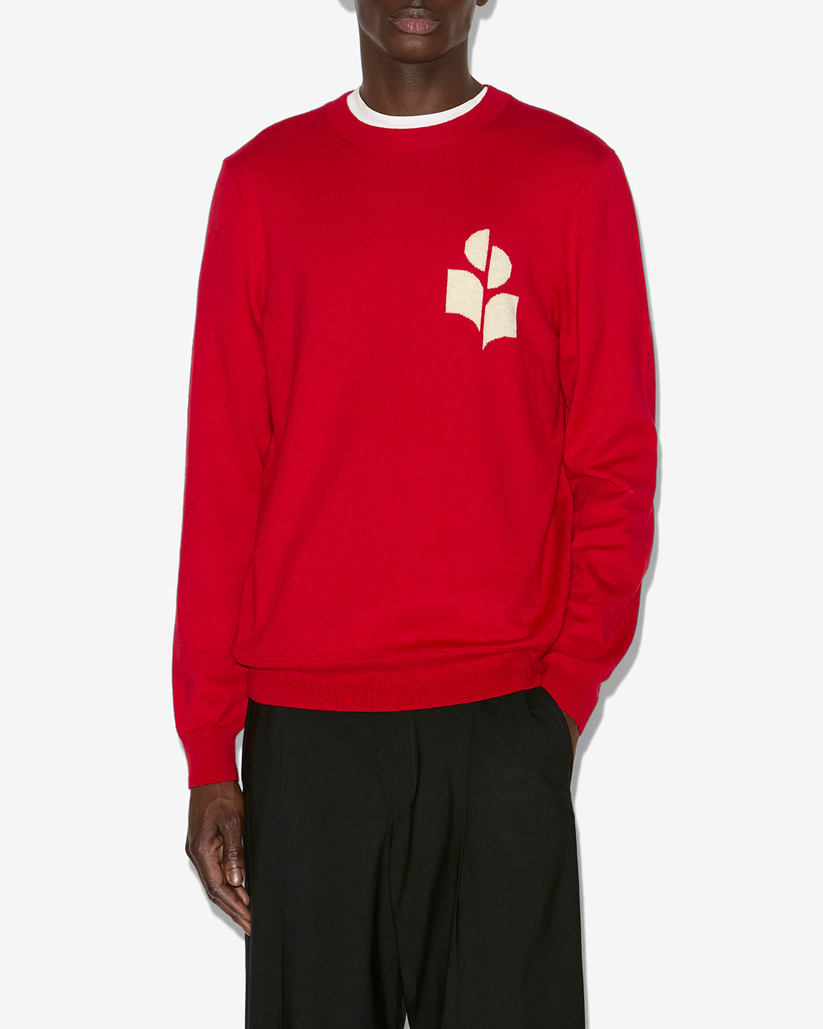 Pullover evans Man Poppy red 4