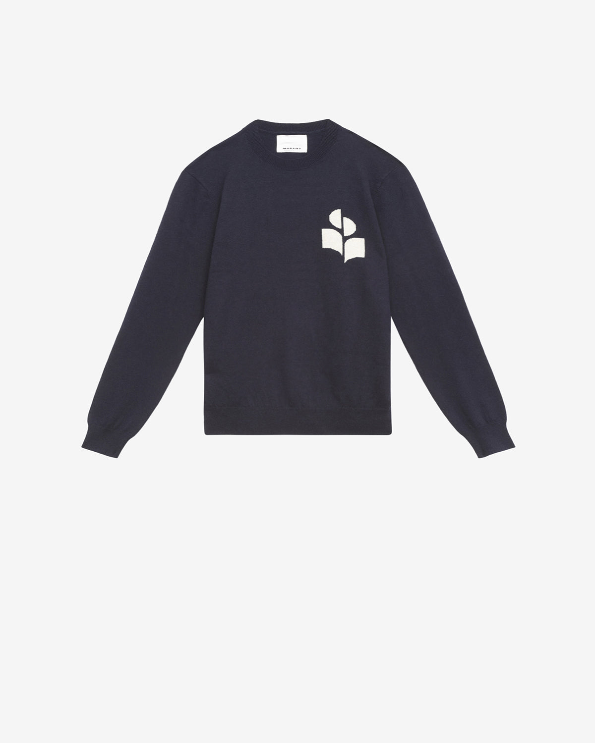 Pullover evans mit logo aus wolle und baumwolle - Midnight - Man - 5