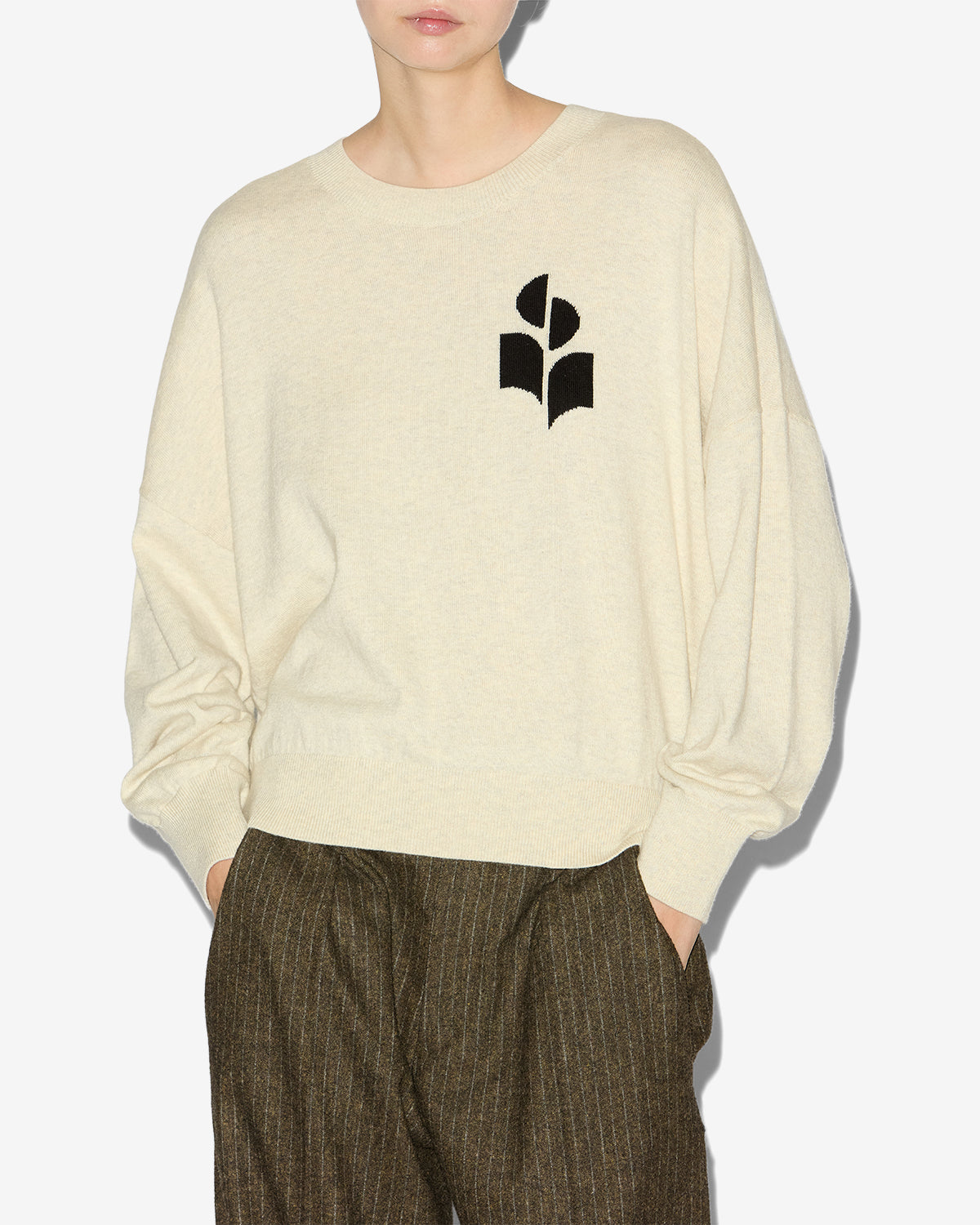 Marisans コットンセーター - Light gray - Woman - 3