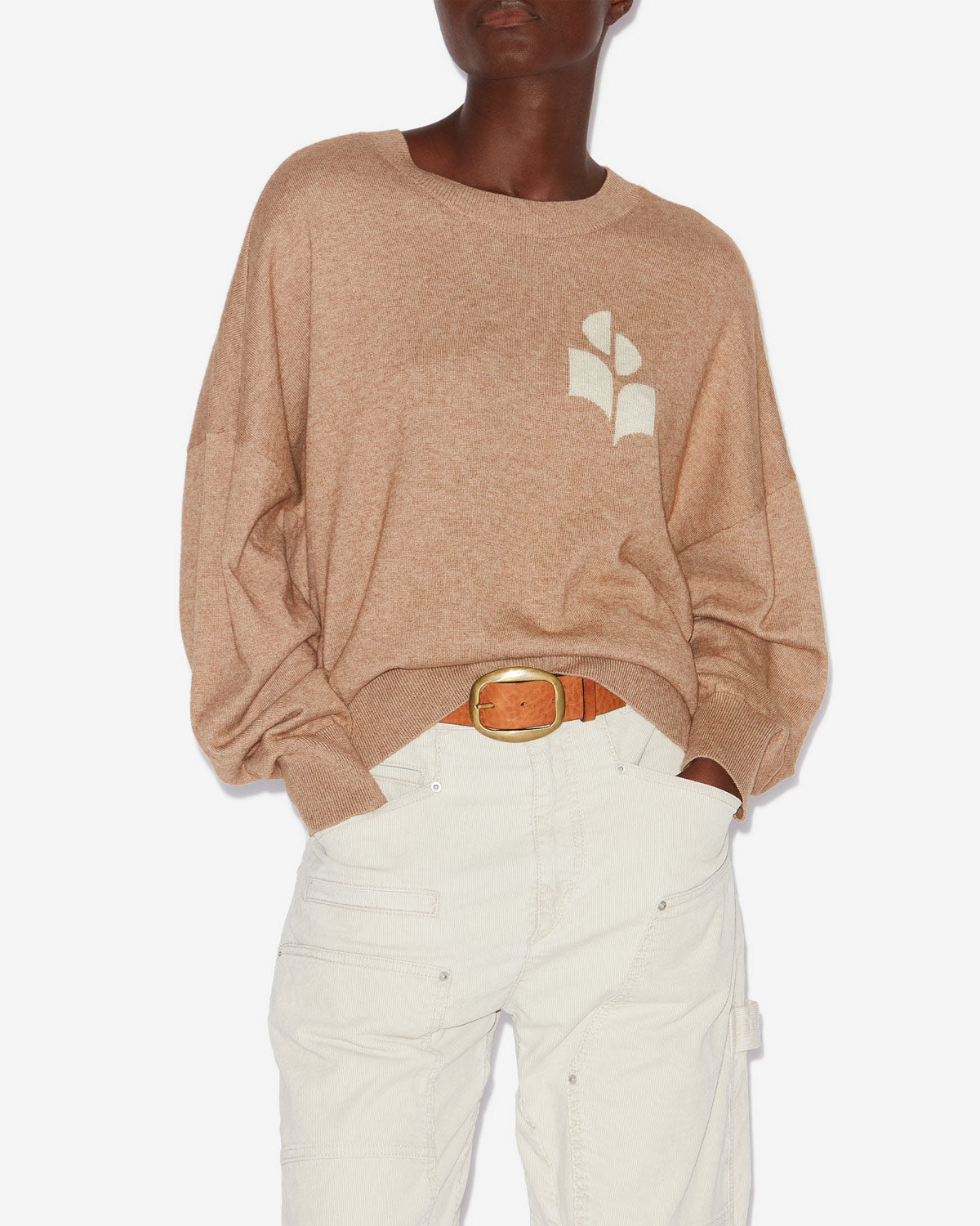 Marisans sweater Woman Camel 4