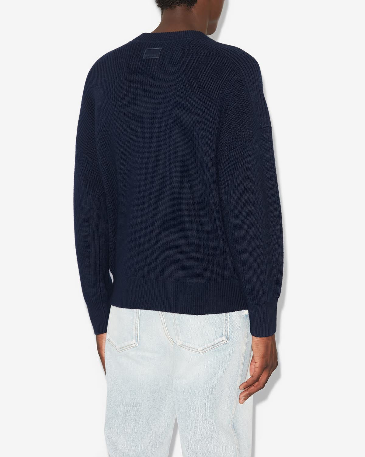 Maglione barry in lana merino - Midnight - Man - 7