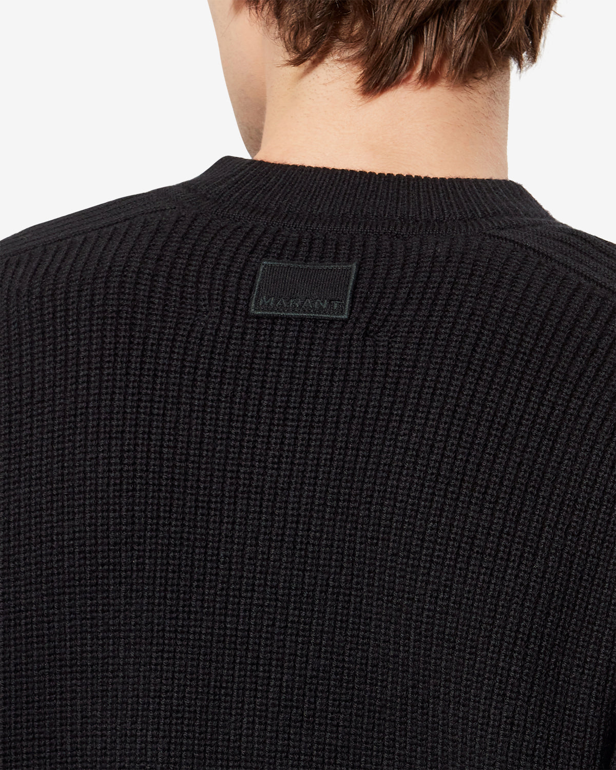 Jersey barry de lana merino - Midnight - Man - 11