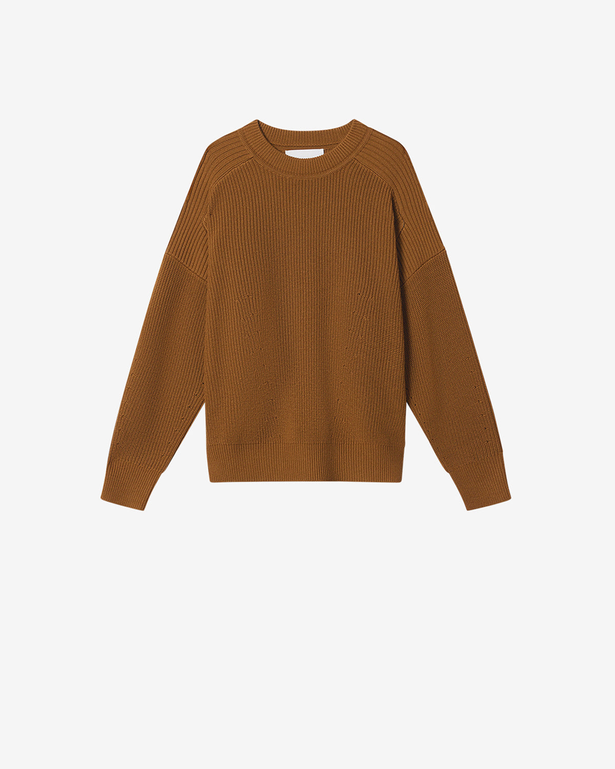 Pull barry en laine mérinos - Cognac - Man - 5