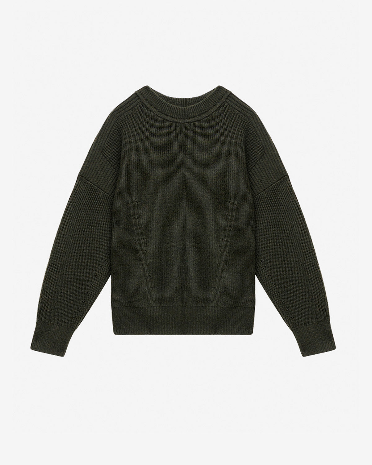 Barry ribbed wool sweater - Khaki - Man - 5