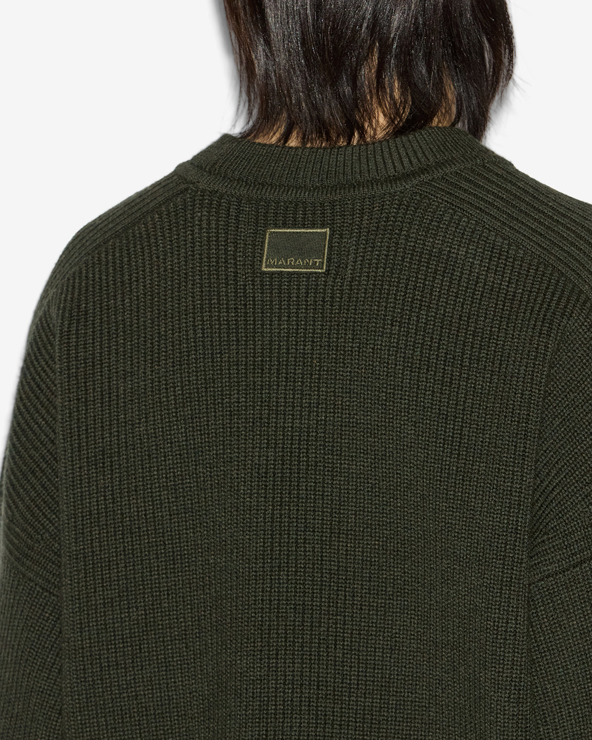 Barry ribbed wool sweater - Khaki - Man - 6