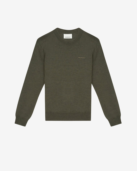 【送料&関税込】Isabel Marant Basile Fine-knit Sweater Isabel Marant Étoile // Cream & Grey Knit Sweater – VSP