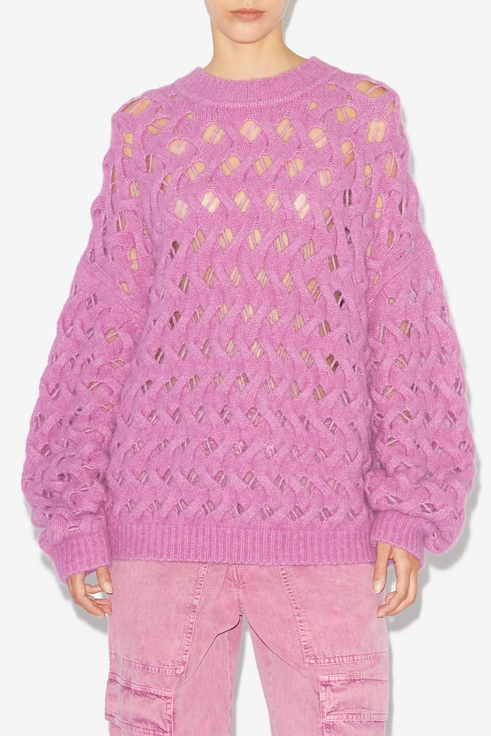 Aurelia alpaga sweater - Lila - Woman - 7