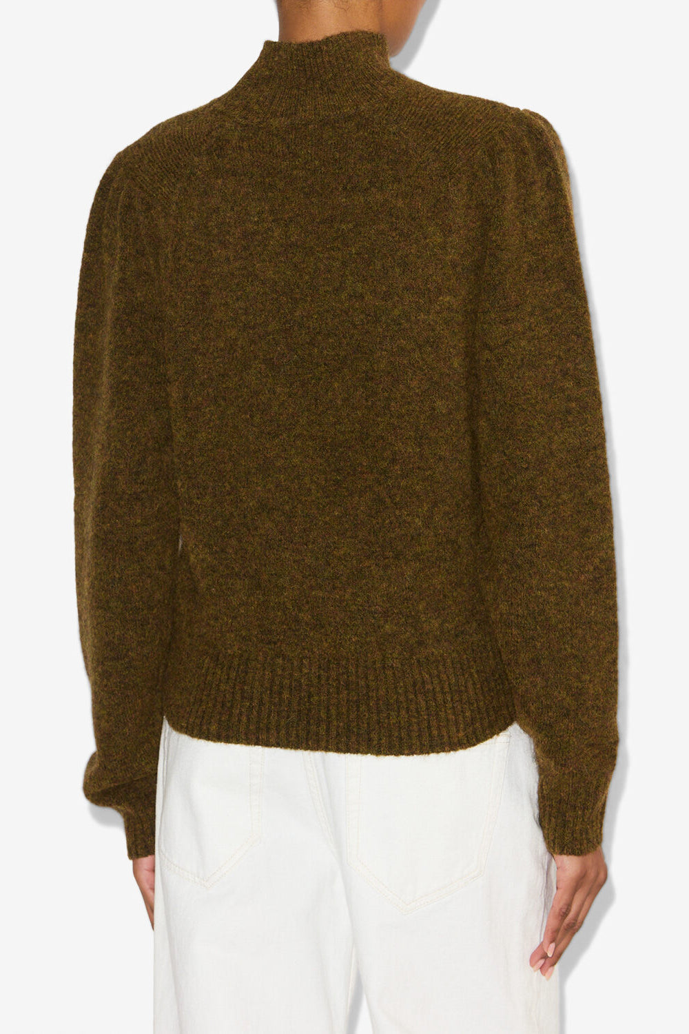 Pull purdie en alpaga mélangé - Bronze - Woman - 5