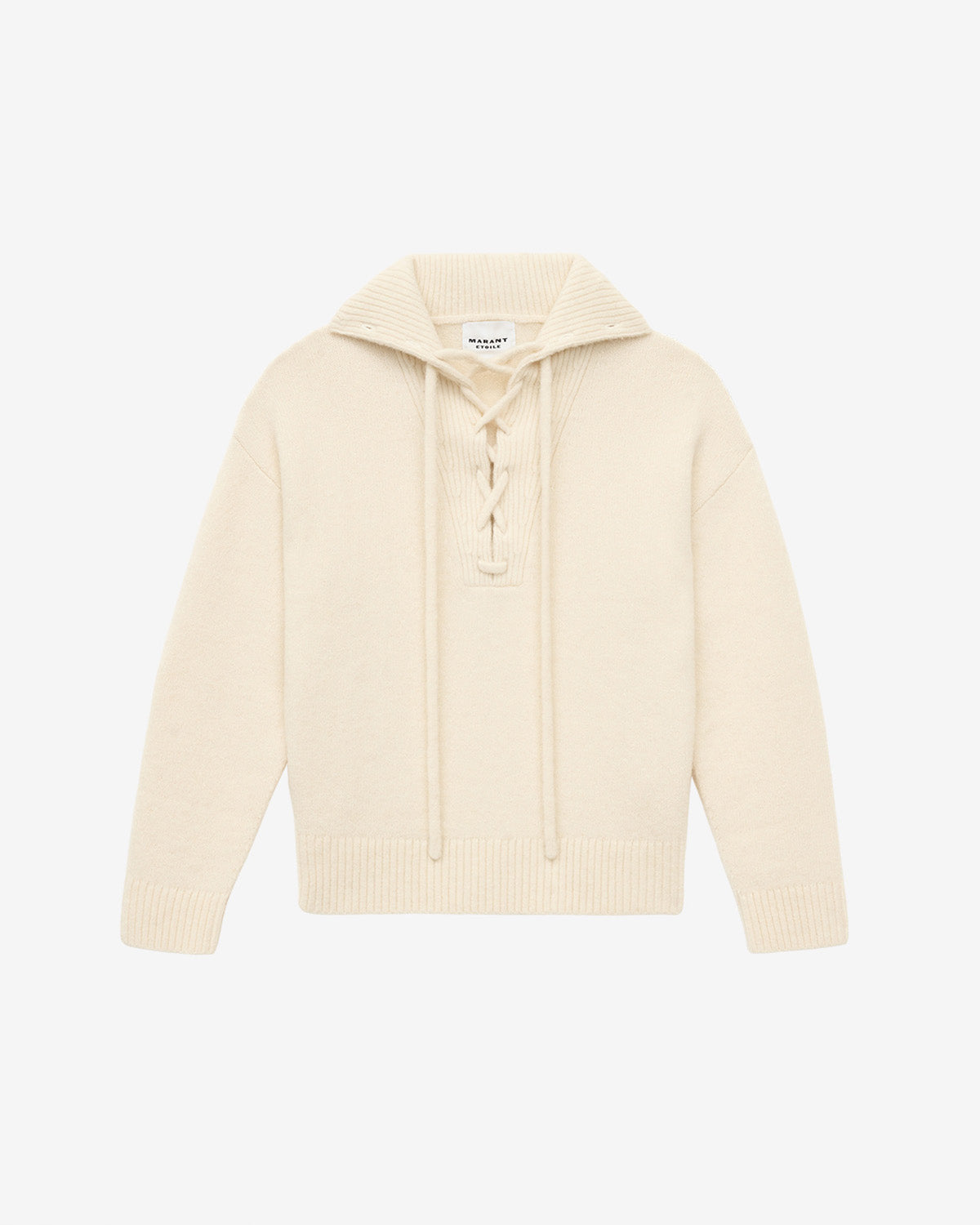 Maglione phylia con lacci - Ecru - Woman - 5