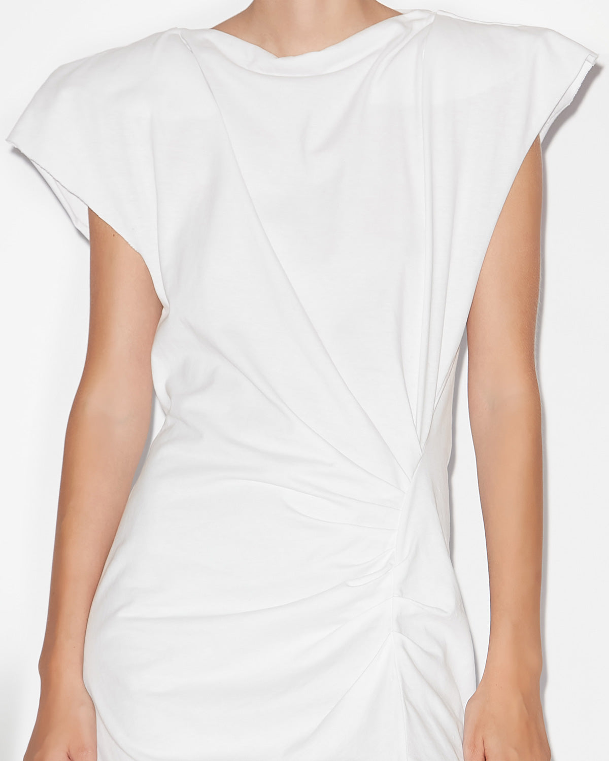 Robe longue nadela en jersey  - Blanc - Woman - 2