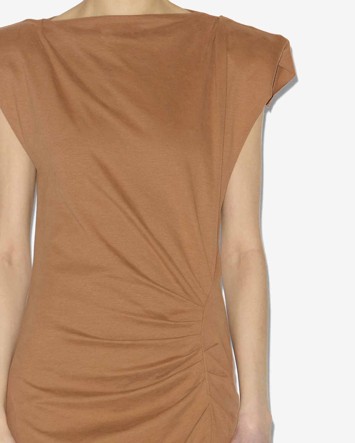 Nadela dress Woman Caramel 4