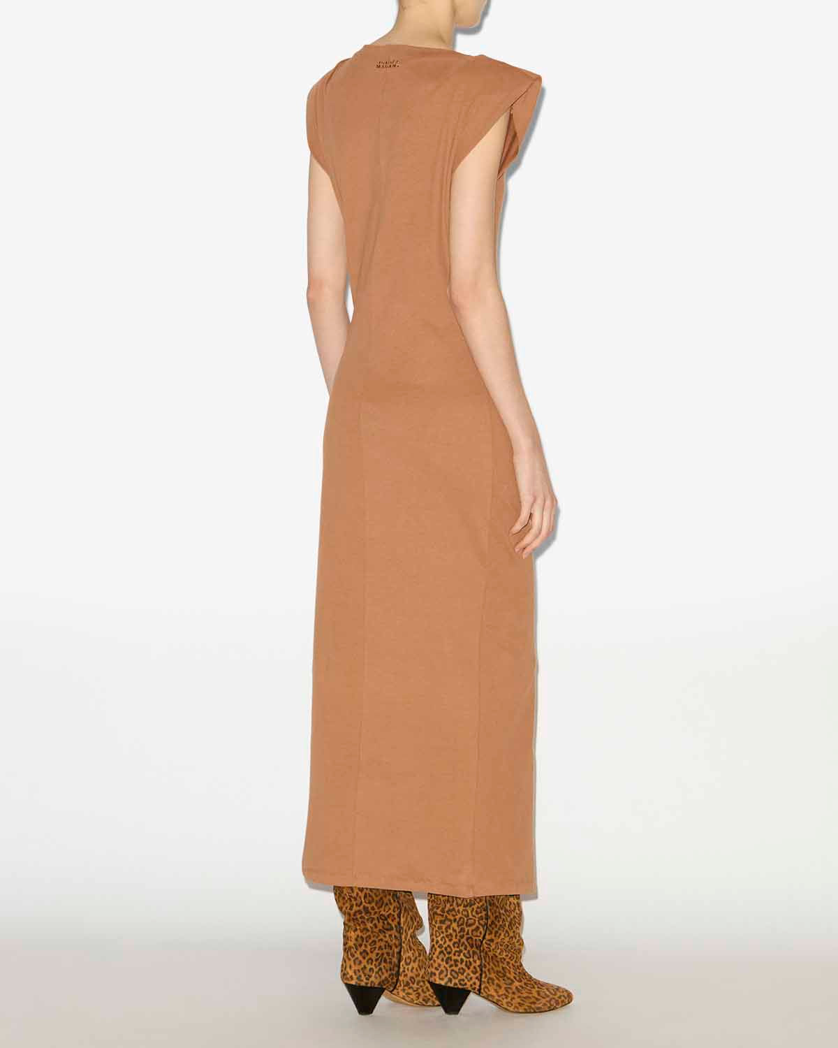 Nadela dress Woman Caramel 4