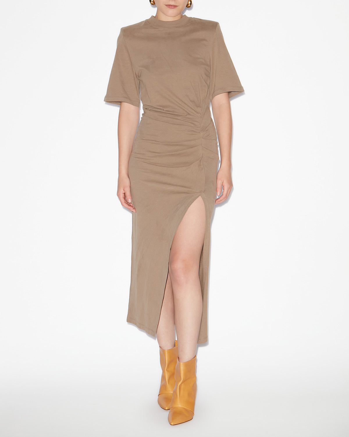 Lexia dress Woman Light khaki 4