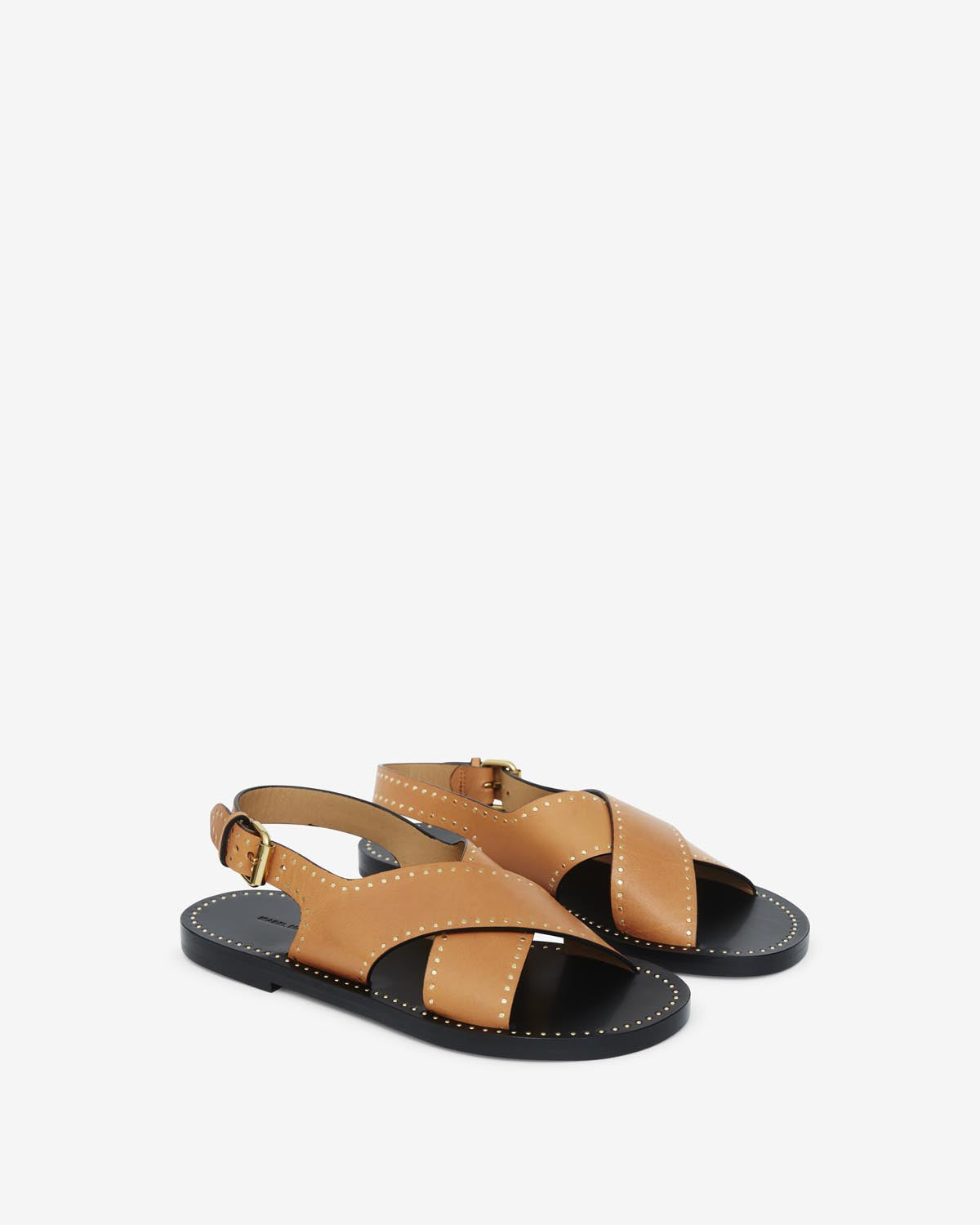 Sandalias con tachuelas jane Woman Natural 7