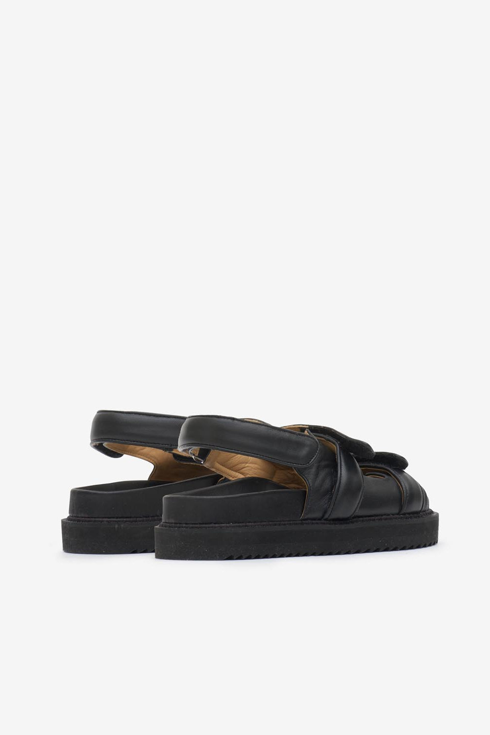 Sandales en toile madee - Noir - Woman - 3