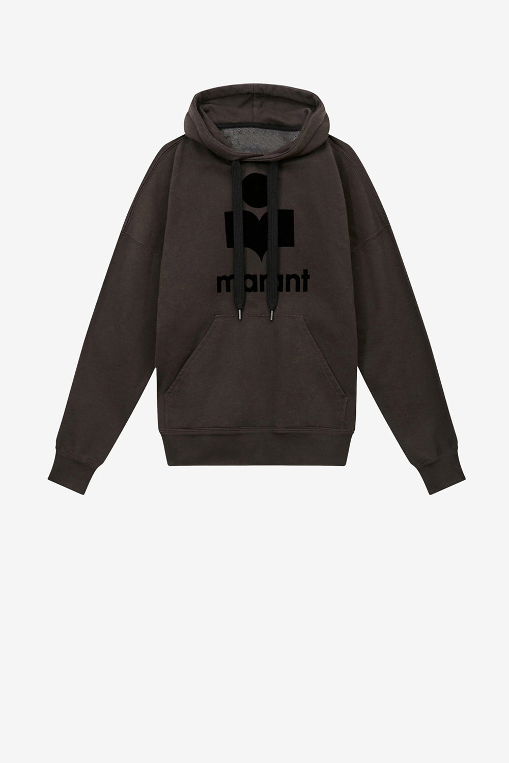 Sudadera con capucha oversize mansel - Negro lavado - Woman - 1