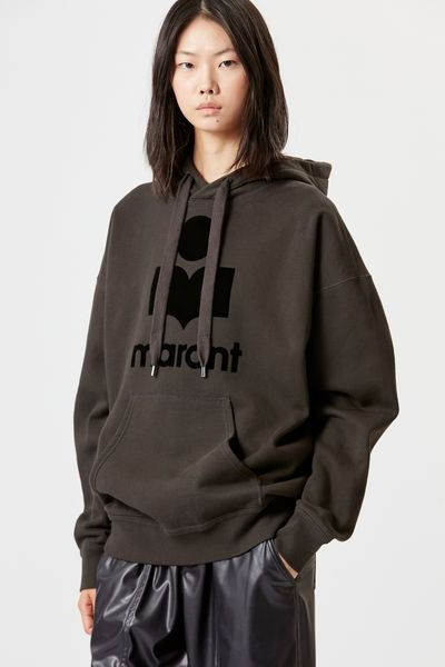 Sudadera con capucha oversize mansel - Negro lavado - Woman - 4