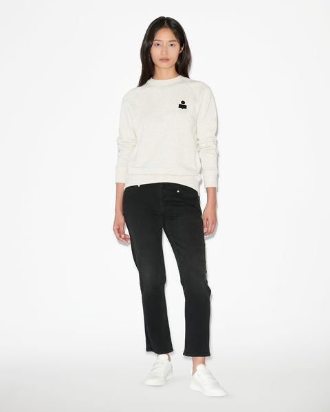 Milla sweatshirt Woman Ecru 3