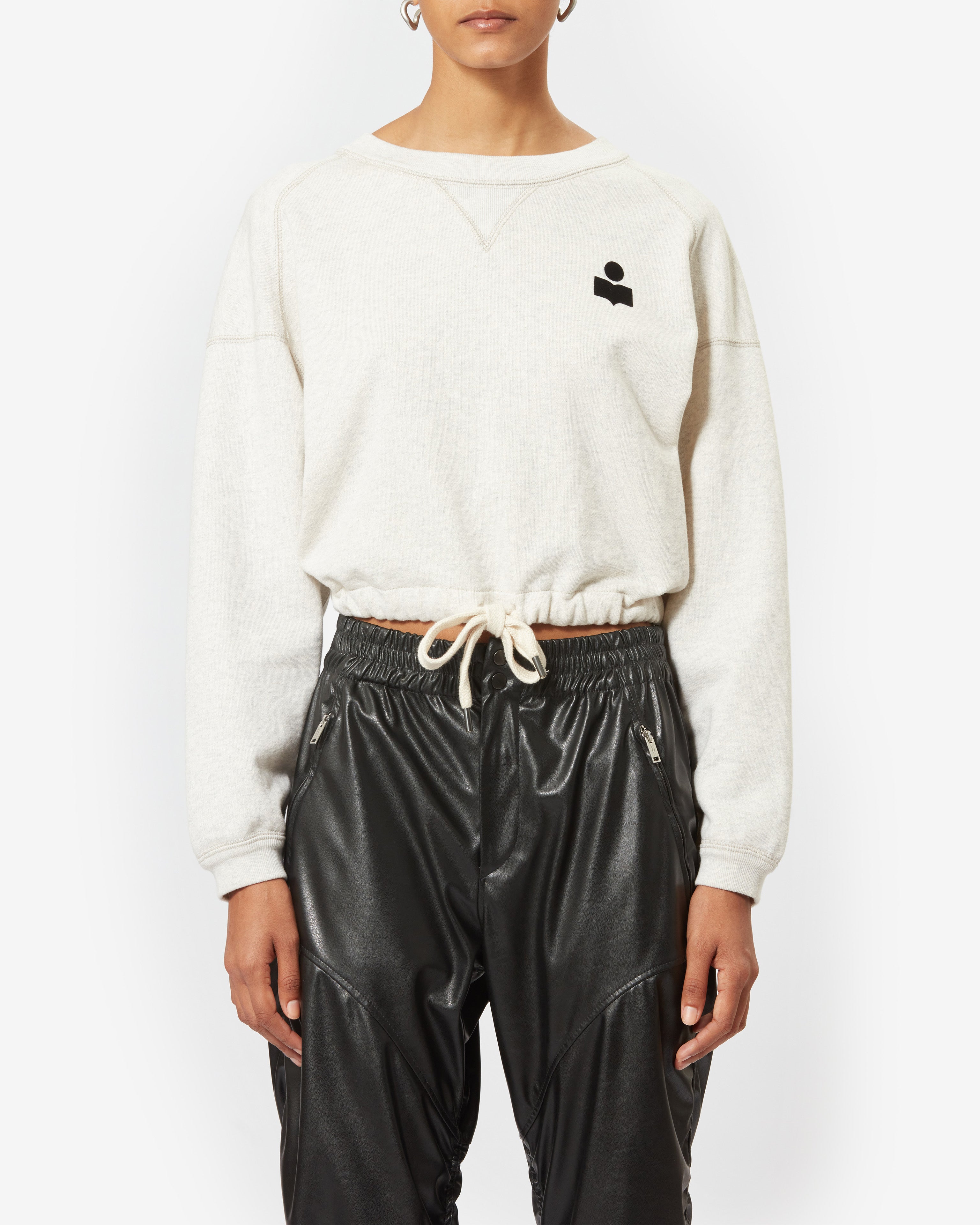 Margo sweatshirt Woman Ecru 7