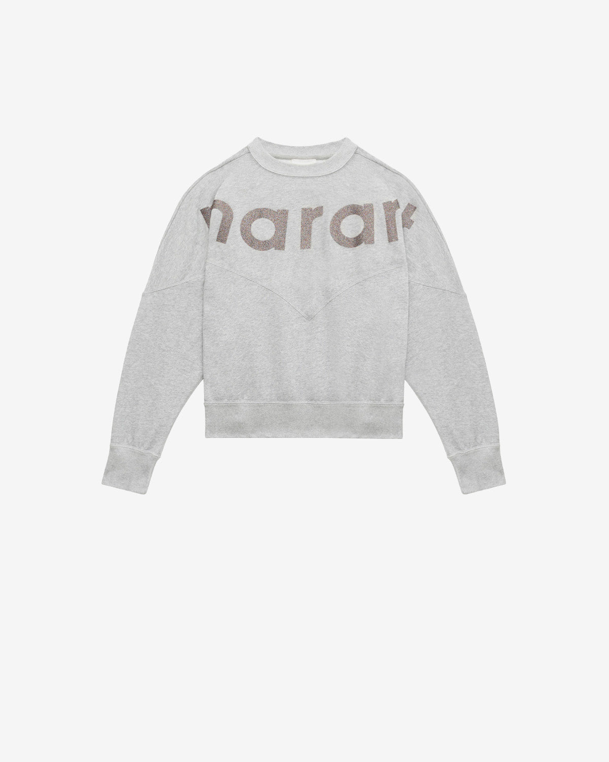 Sweatshirt houston aus baumwolle mit logo - Gray-silver - Woman - 5