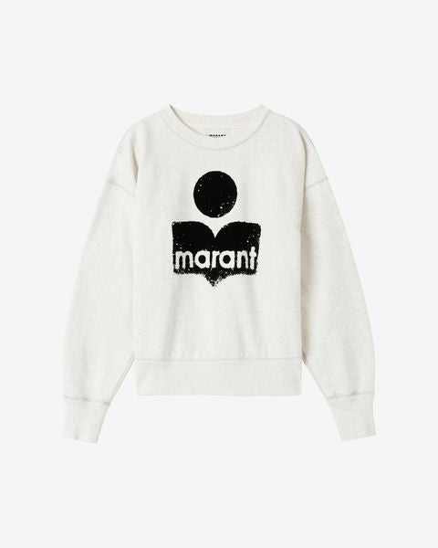 Sweatshirt mobyli mit logo Woman Naturfarben 1