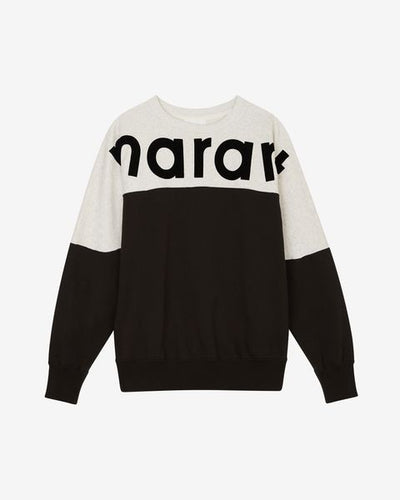 Howley felpa marant bicolore - Nero lavato - Man - 9
