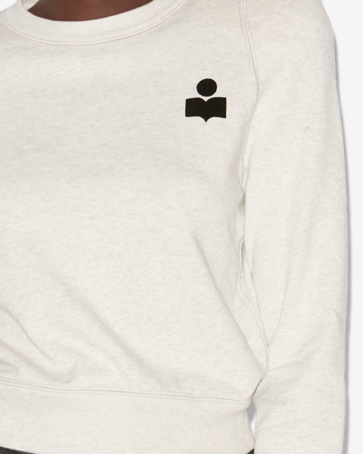 Sudadera prissa con logotipo Woman Crudo 2