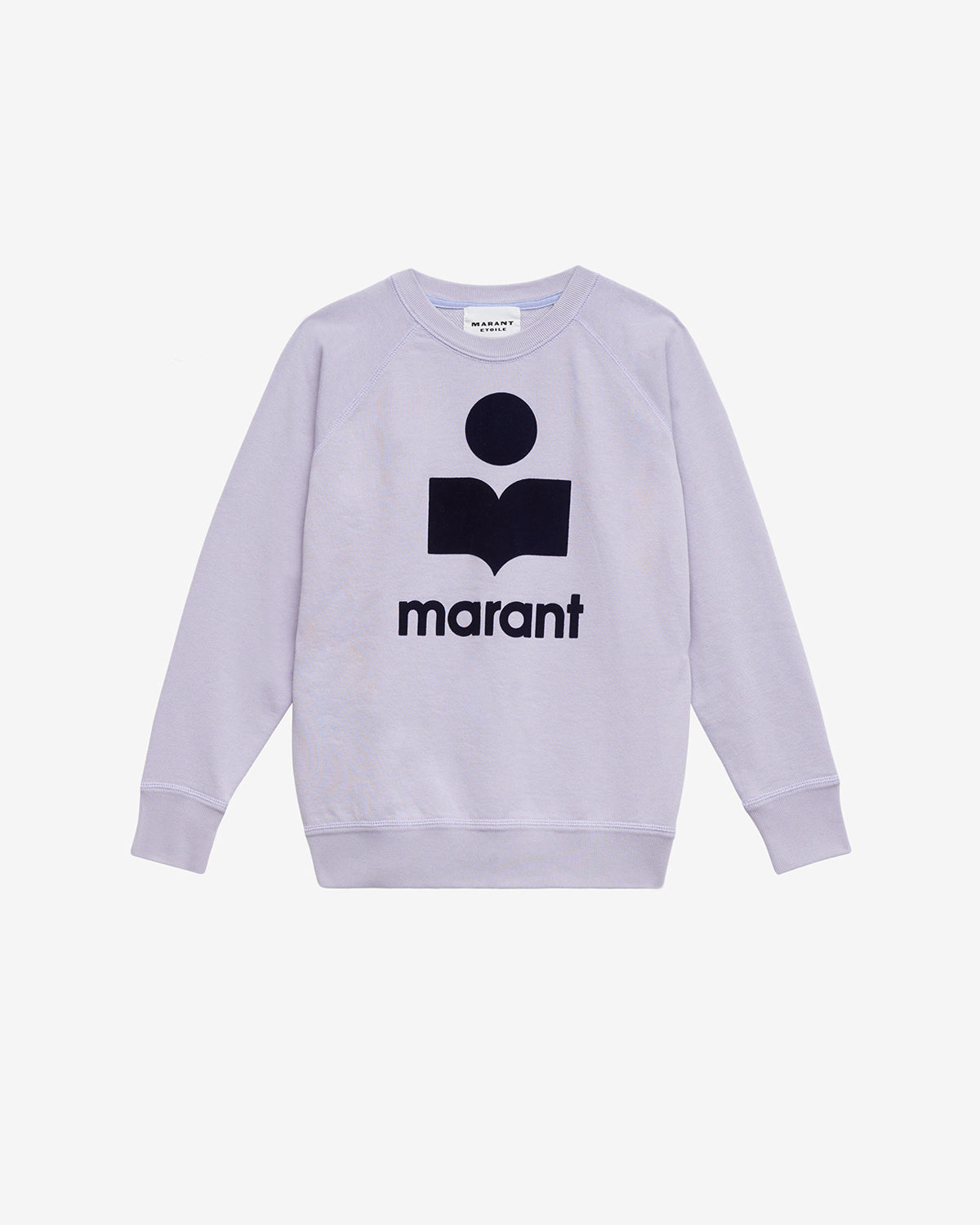 Sudadera millyny de algodón con logotipo - Lilac/dark navy - Woman - 5