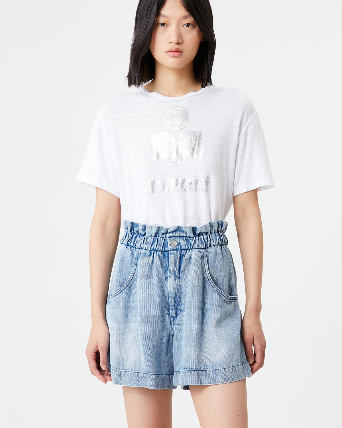 Zewel ロゴ tシャツ Woman 白 5