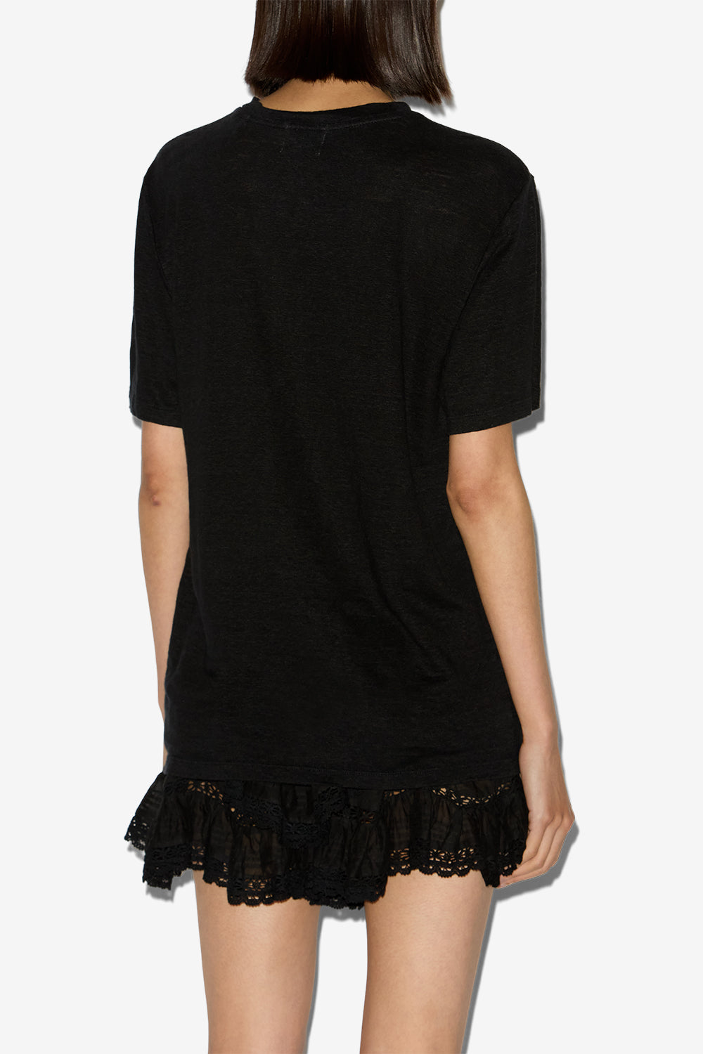 Camiseta con logotipo de manga corta zewel - Negro - Woman - 10