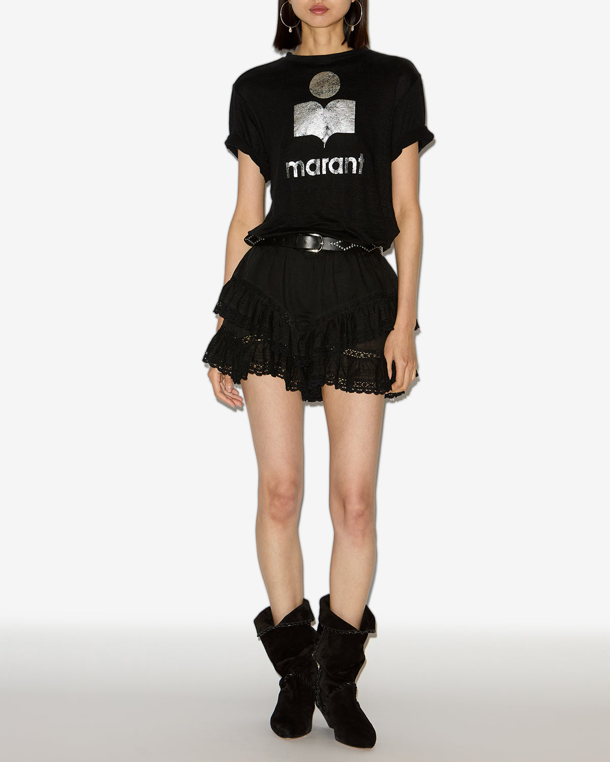 Zewel ロゴ 半袖tシャツ - 黒 - Woman - 2