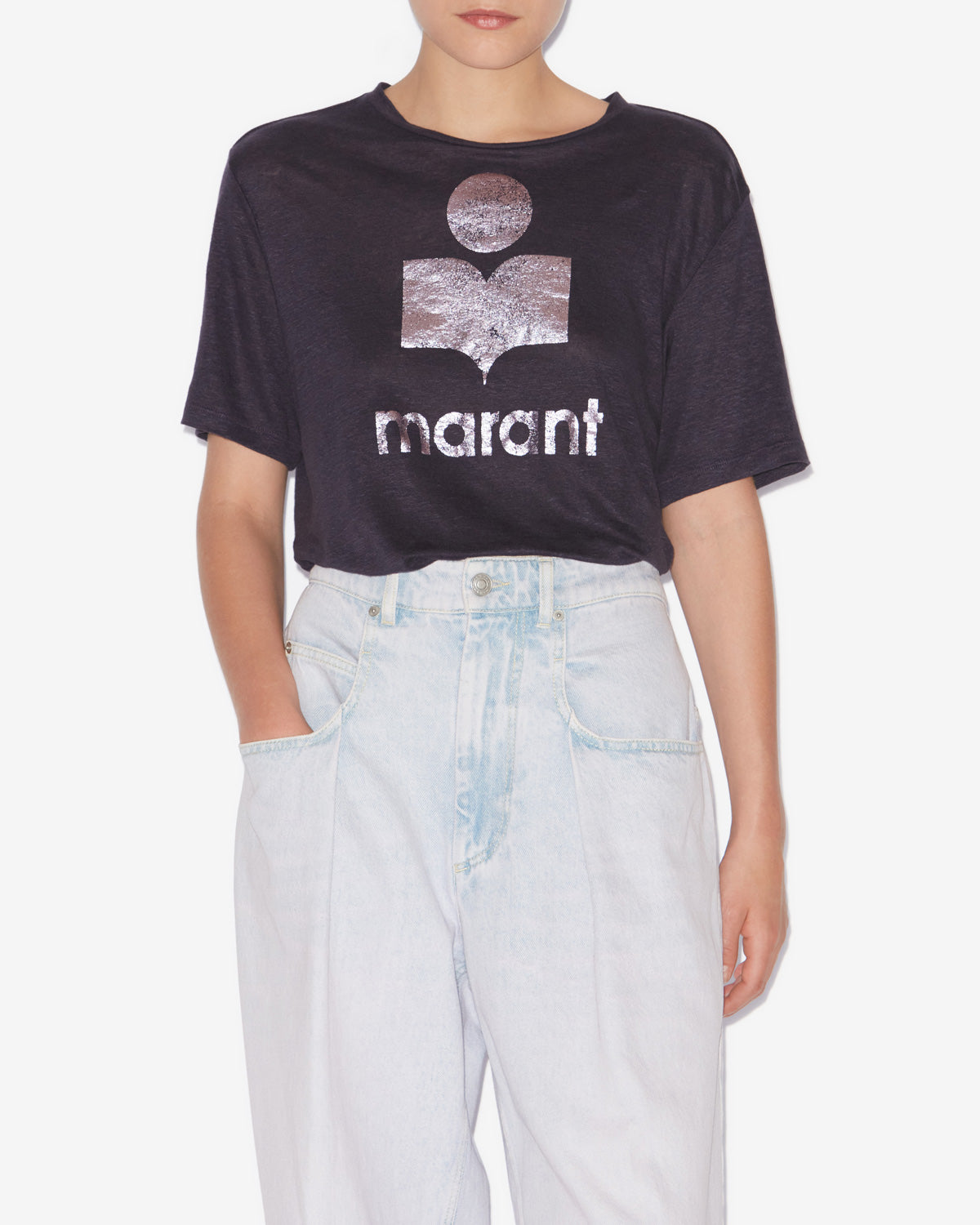 Zewel tシャツ Woman Faded night/lilac 5