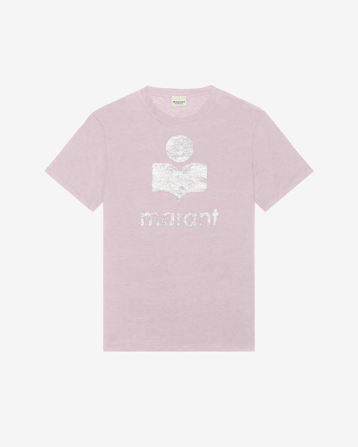 Zewel ロゴ tシャツ Woman Pearl rose-silver 7