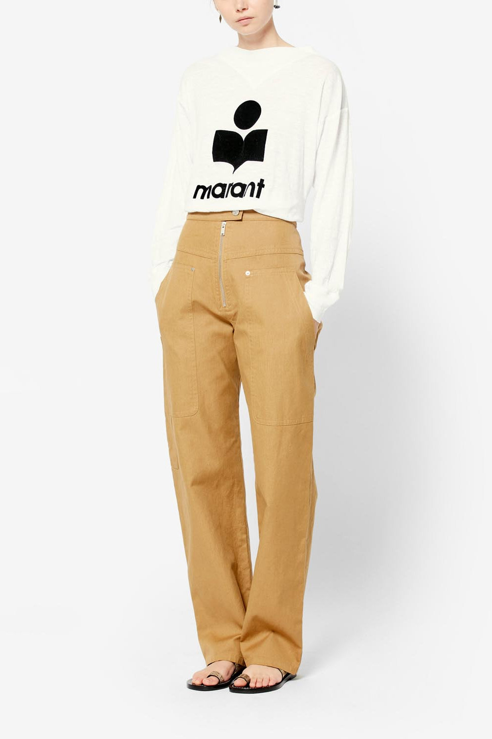 Kilsen t-shirt a maniche lunghe con logo - Bianco - Woman - 2