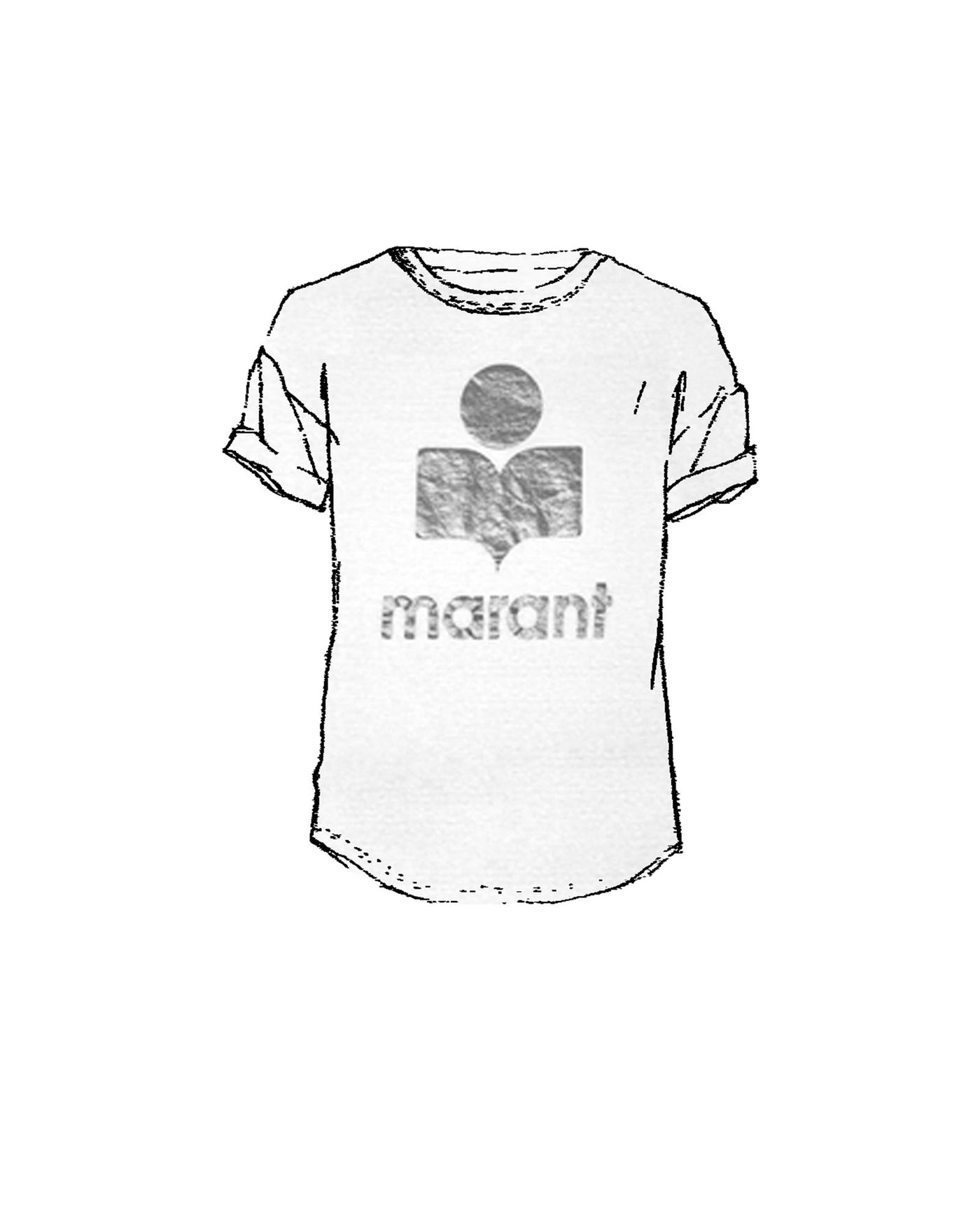 Koldi tee shirt in 0 linen - Weiß - Woman - 1