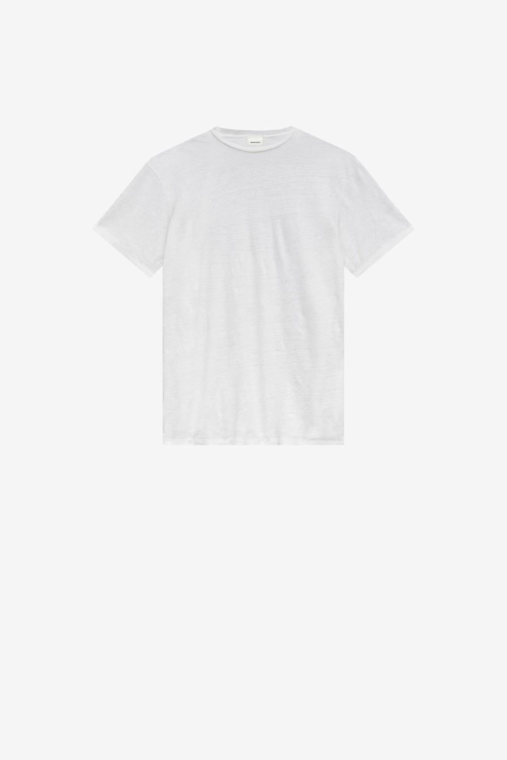 T-shirt à logo en lin koldi - Blanc-doré - Woman - 1