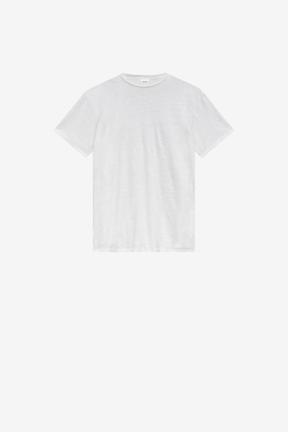 T-shirt à logo en lin koldi - Blanc-doré - Woman - 2