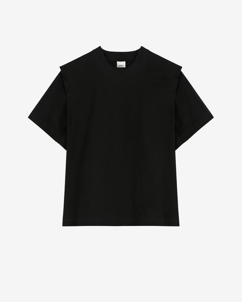 Zelitos 코튼 티셔츠 Woman 검은색 1