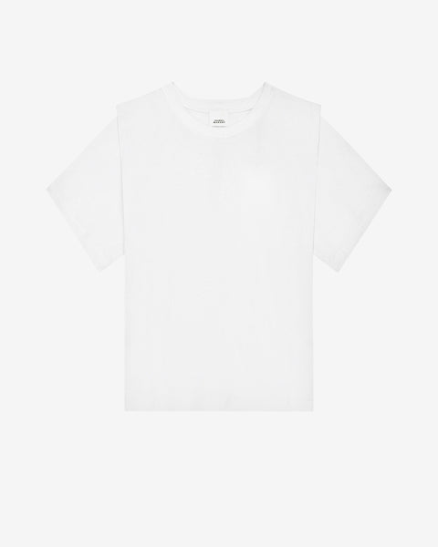 Camiseta de algodón zelitos Woman Blanco 1