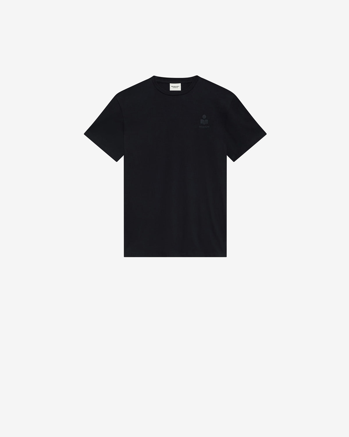 T-shirt mit logo aby aus einfarbiger baumwolle - Schwarz - Woman - 5