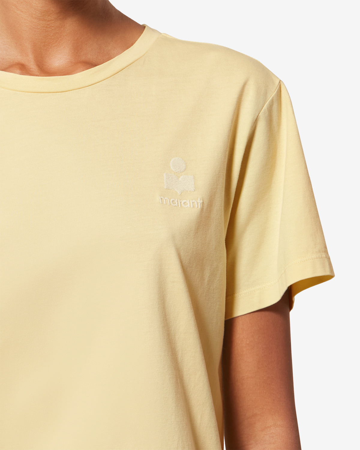 Camiseta de manga corta de algodón aby - Butter-ecru - Woman - 2